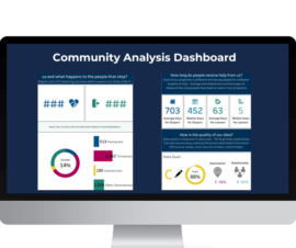 community analysis data dashboard leh
